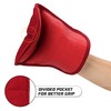 HOMWE Silicone Oven Mitts and Pot Holders for Kitchen &