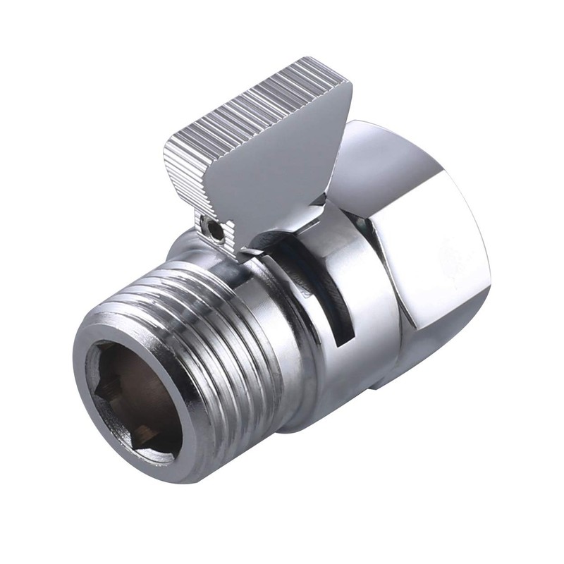 Shower Flow Control Valve, APLusee Brass Water Pressure Regulator with