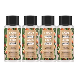 Love Beauty and Planet Moisturizing Shampoo for Dry Hair w/Shea Butter & Sandalwood, 13.5 fl oz (Pack of 4)