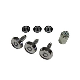 Genuine Toyota Crown Sports Number Lock Bolt Set of 3 Crown Logo Dealer Option