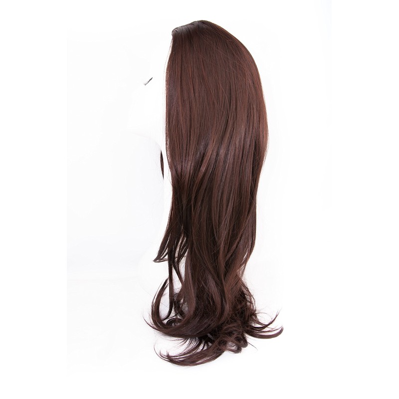 Bombshell Hair Extensions 3/4 Half Head Hair Piece 24 inches