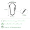 iToncs Hammock Attachment 1 Pair Swing Attachment Swing Hanging Strap