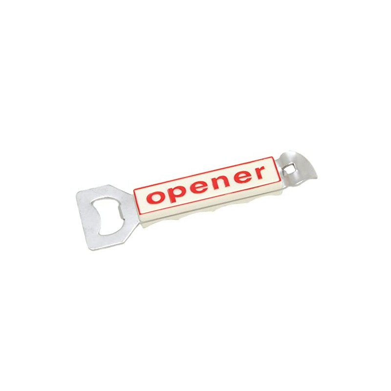 Chef Craft Classic Plastic Bottle Opener/Can Tapper, 5.5 inches in