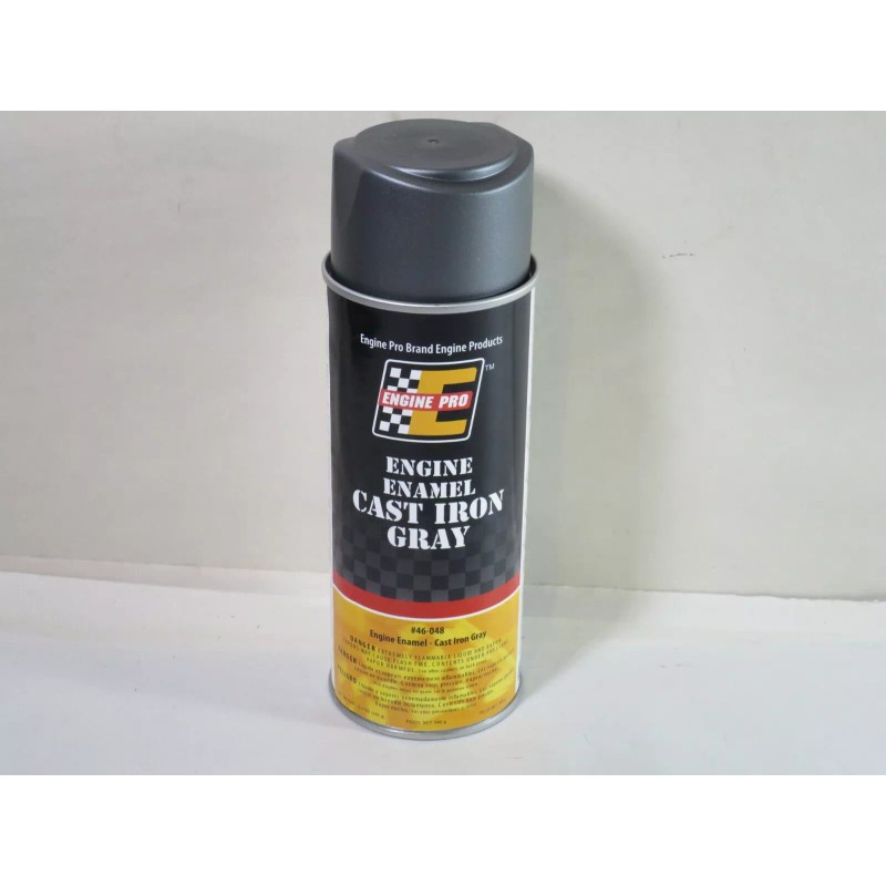 Engine Pro 46-048 Engine Enamel Paint Cast Iron Gray 12