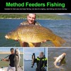 Realure Inline Method Feeders for Carp Fishing, Aluminium Coarse Fishing