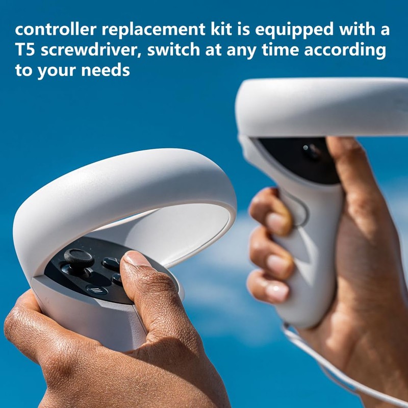 Joystick Replacement Kit for Oculus Quest 2 Controller(11 in one)/Repair