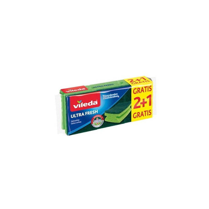 Vileda Ultra Fresh Glitzzi - Fibra Anti Bacterial