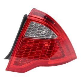 Passenger Side Tail Light Assembly Halogen Compatible with 2010-2012 Ford Fusion FO2819147
