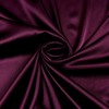 Shannon Fabrics Silky Satin Charmeuse Fabric, Solid Raisin, Fabric by