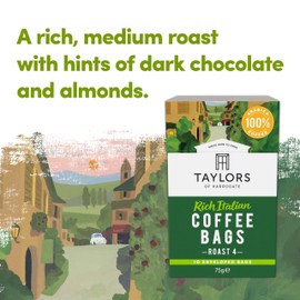 Taylors of Harrogate Rich Italian Coffee Bags 10s