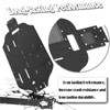 BRCatWPark Carbon Fibre Chassis Upgrades Part for 1/10 Slash 4X4