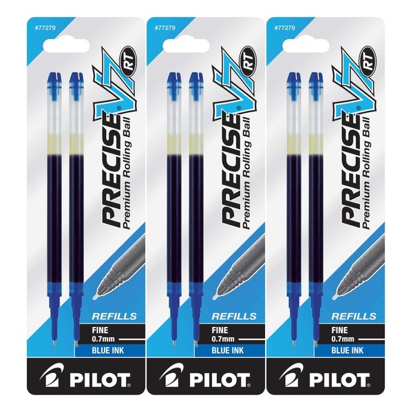 Pilot Precise V7 RT Liquid Ink Retractable Rollerball Pen Refills,