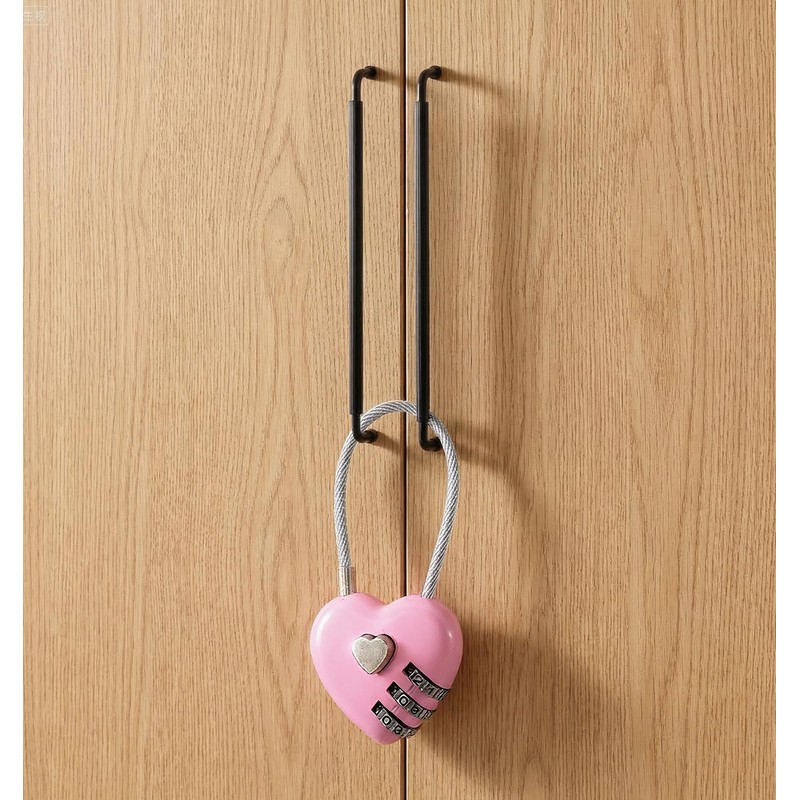3 Pack Cute Locker Lock, Combination Locks Heart Shape Gym