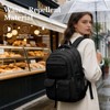 Cypak Black Backpack for School Teens Boys Girls, Large Capacity