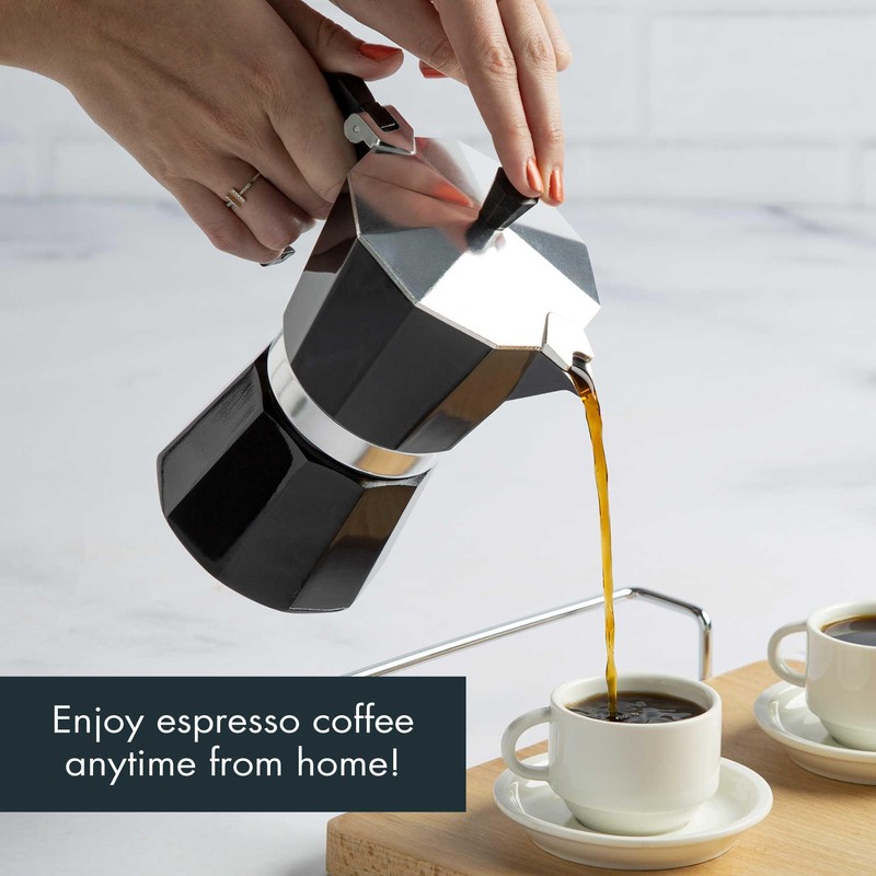 Primula Classic Stovetop Espresso and Coffee Maker, Moka Pot for