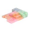 36pcs Pencil Eraser Fruit Flavor Sakura Pattern Correction Eraser Learning