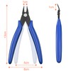 Riloventa 3-Piece Side Cutter Small Set, Wire Cutter Angled, Model
