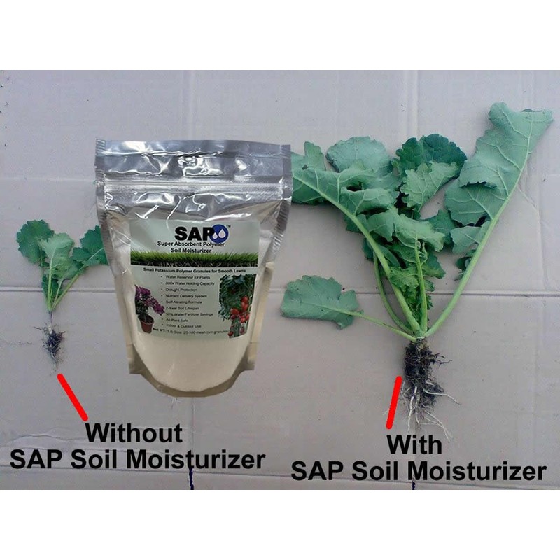 Soil Moist SAP Super Absorbent Polymer Water-Storing Crystal Gel (1