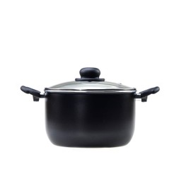 RAVELLI Italia Linea 30 Non Stick Stock Pot with Glass Lid (3.2 Quart)