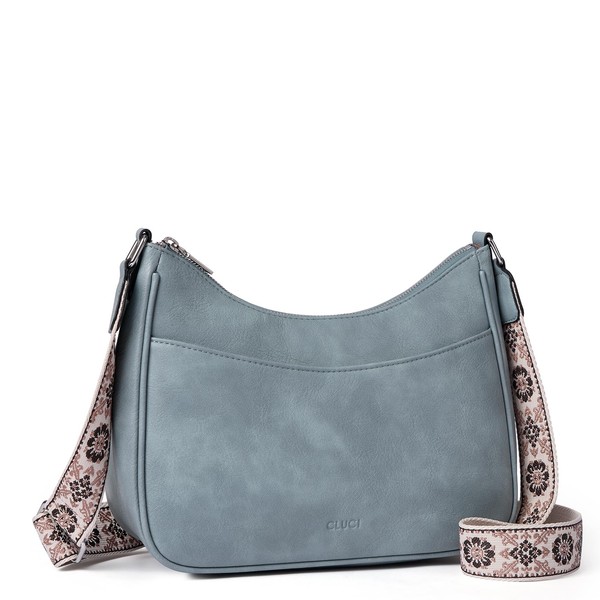 CLUCI Crossbody Bags for Women Trendy, Vegan Leather Shoulder Handbags，Purses