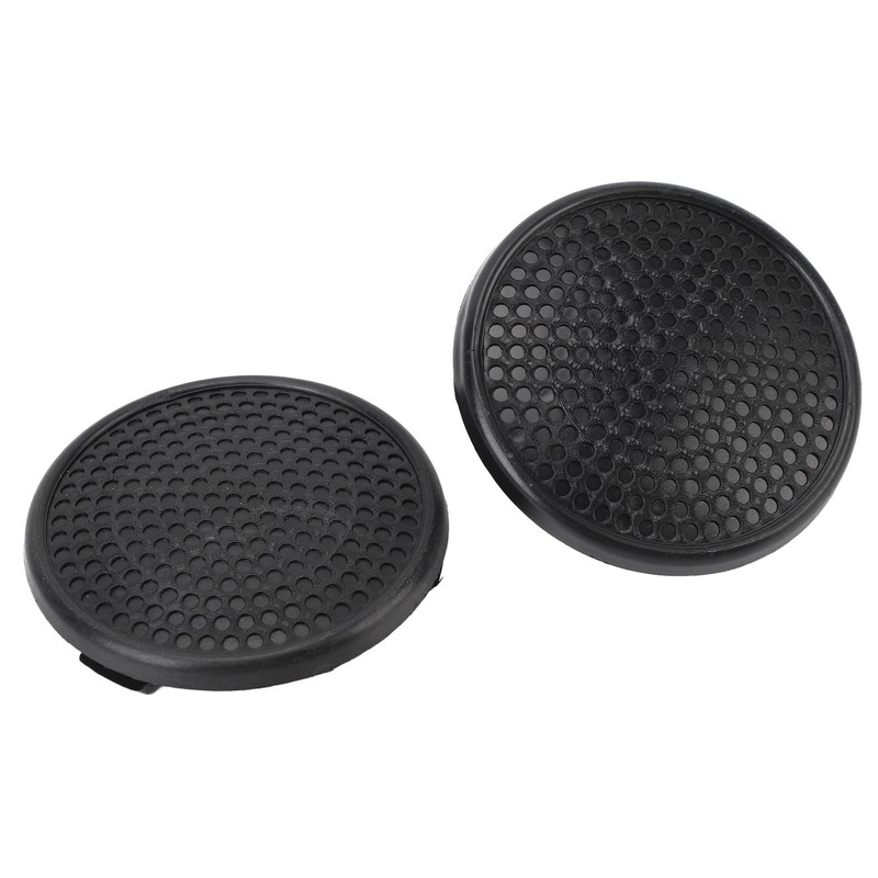 1 Pair Front Bumper Fog Light Hole Covers Left Right