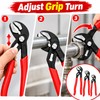 Water Pump Pliers Notch Pliers Self-Locking Pipe Pliers Multifunctional Automatic