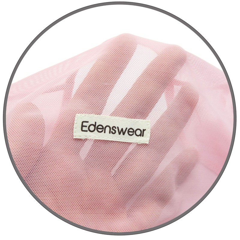 Edenswear Zinc-Infused Summer Mesh Mitten Sleeves for Kids with Eczema