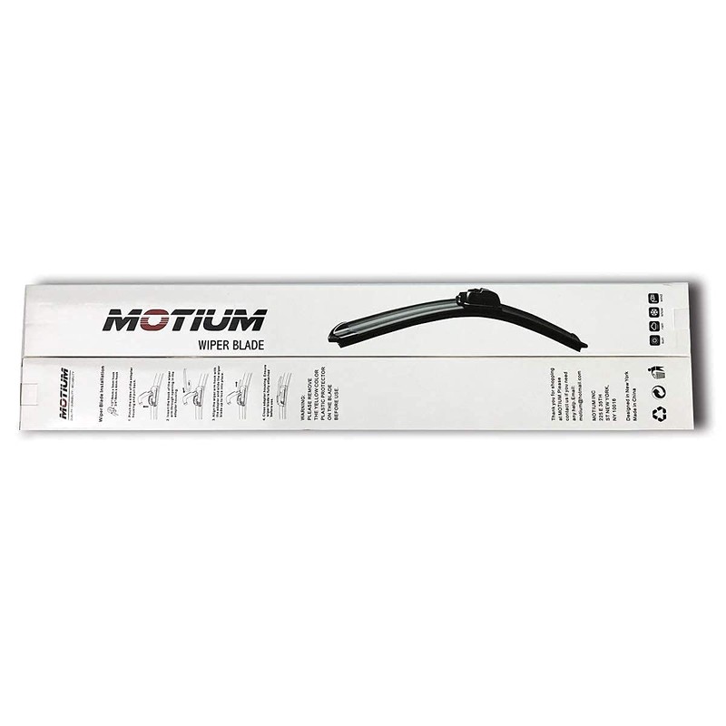 MOTIUM OEM QUALITY Premium All-Season Windshield Wiper Blades (16"+16" (pair
