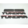 Toyota OEM 4PCS SET BLACKOUT EMBLEMS OVERLAY KIT 2014-2021 TOYOTA