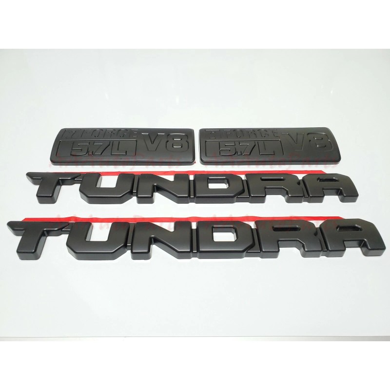 Toyota OEM 4PCS SET BLACKOUT EMBLEMS OVERLAY KIT 2014-2021 TOYOTA