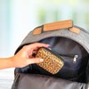 EZY DOSE Hard Sided Pill Case, Features Zippered Pouch, Easy