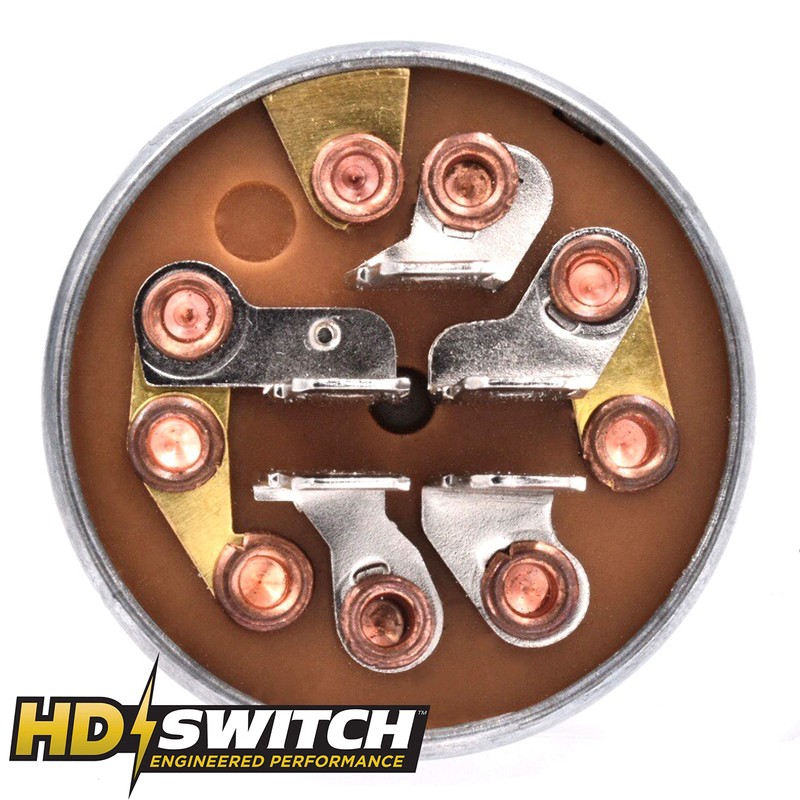 HD Switch Starter Ignition Switch, 4 Position, Replaces Miller Welder