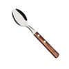 TRAMONTINA Dessert Spoon, 6.7 inches (17.0 cm), Polywood, Dark Brown