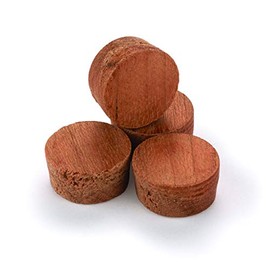 Cherry Side Grain Screw Hole Plugs 3/8" 15 Pack