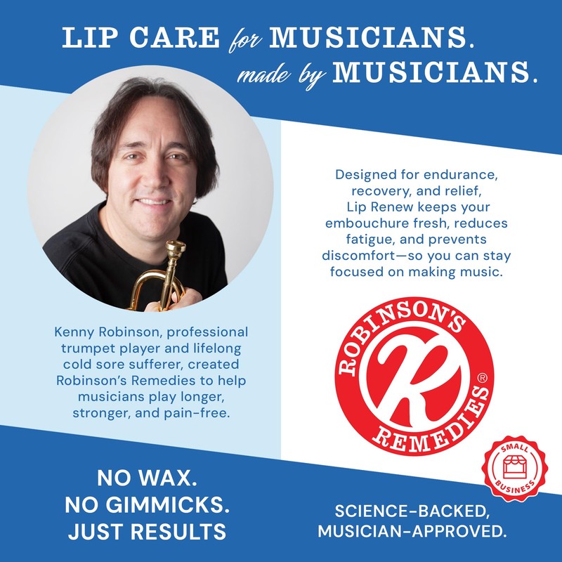 Lip Renew Recovery Stick for Wind Musicians