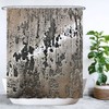Ulticool Shower Curtain - Steel Metal Industrial - 180 x