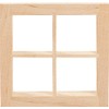 Miniature Window Square "Wide Depth", Approx. 7 x 7 cm,