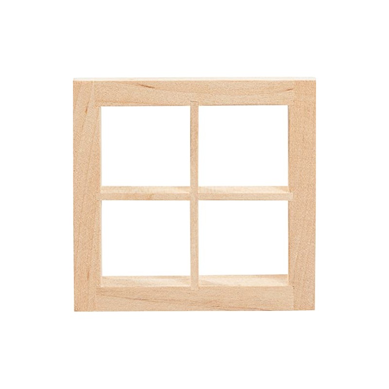 Miniature Window Square "Wide Depth", Approx. 7 x 7 cm,