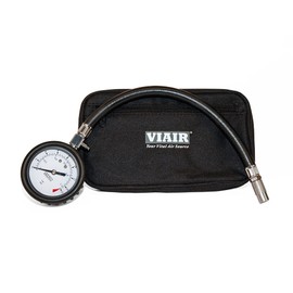 VIAIR 2.5" Tire Pressure Gauge with Hose, 0-15 PSI Range, P/N 90059