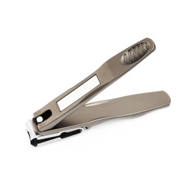 NOVERBEASTE OMLYER Toe Nail Clippers for Seniors, 360° Rotating Long Handle Fingernail Clipper Come with A Built-in Nail File for Men Women Ergonomic Nail Cutter for Thick Toenails (Black)