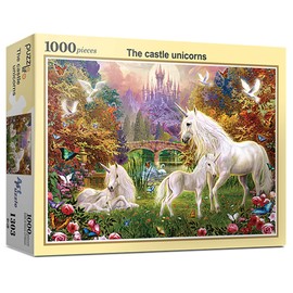 Puzzlelife 1000 Piece Jigsaw Puzzles The Castle Unicorns Jan Patrik Krasny 1303