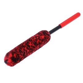 TOPINCN Cepillo de Limpieza de Cubo de Rueda de Coche, Cepillo de Lavado de Coche, Cepillo Portátil para Neumáticos, Herramienta de Cepillo de Lavado de Ruedas, Cepillo Doméstico,