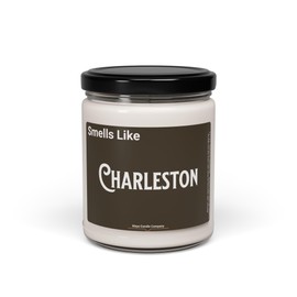 Charleston Scented Soy Candle, Cozy Home Fragrance - Gift for Candle Lovers, Relaxing Decor, Perfumed Candle