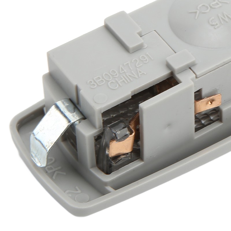 2pcs Rear Reading Dome Light 3B0947291 Gray Shell High Brightness