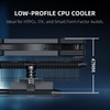 ID-COOLING IS-53-XT Black Low Profile CPU Cooler 53mm Height, 4