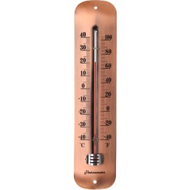 TERMOFLY New Premium Indoor/Outdoor Thermometers Decorative (Bronze)