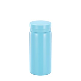 Mini Thermos Cute Water Bottle - 7 oz Tiny Insulated Vacuum 18/10 Stainless Steel Small Flask - Leak Proof & Spill Proof & Keeps Cold and Hot for Drink, Coffee, Tea - Light Blue