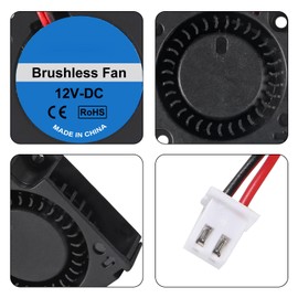 4PCS 30mm Blower Fan 3010 12V 3D Printer Cooling Fan 30mm x 10mm Bearing Turbo Cooling Fan 2Pin Terminal