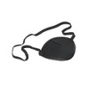 Flents Eye Patch, Black, Concave Shape for Pressure-Free Comfort, One