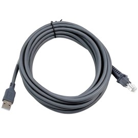 SOTESIN Barcode Scanner USB Cable, USB to RJ45 Cable for Datalogic GD/GM/QD/QM Series QD2430 QW2100 GPS4490 GD4430 HD3130 GM4100 QBT2131 QM2430 GBT4430 QBT2430 (5M/16FT)